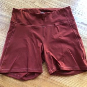 Old Navy Bike Short 8 Inch Inseam, Dark Orange XXL